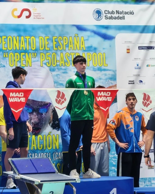 IZAN S&Aacute;NCHEZ LOPETEGUI, CAMPE&Oacute;N DE ESPA&Ntilde;A J&Uacute;NIOR (2010) - 50 METROS BRAZA MASCULINO